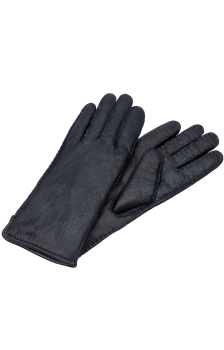 "Jenna" schwarze Handschuhe aus 100% Lammfell